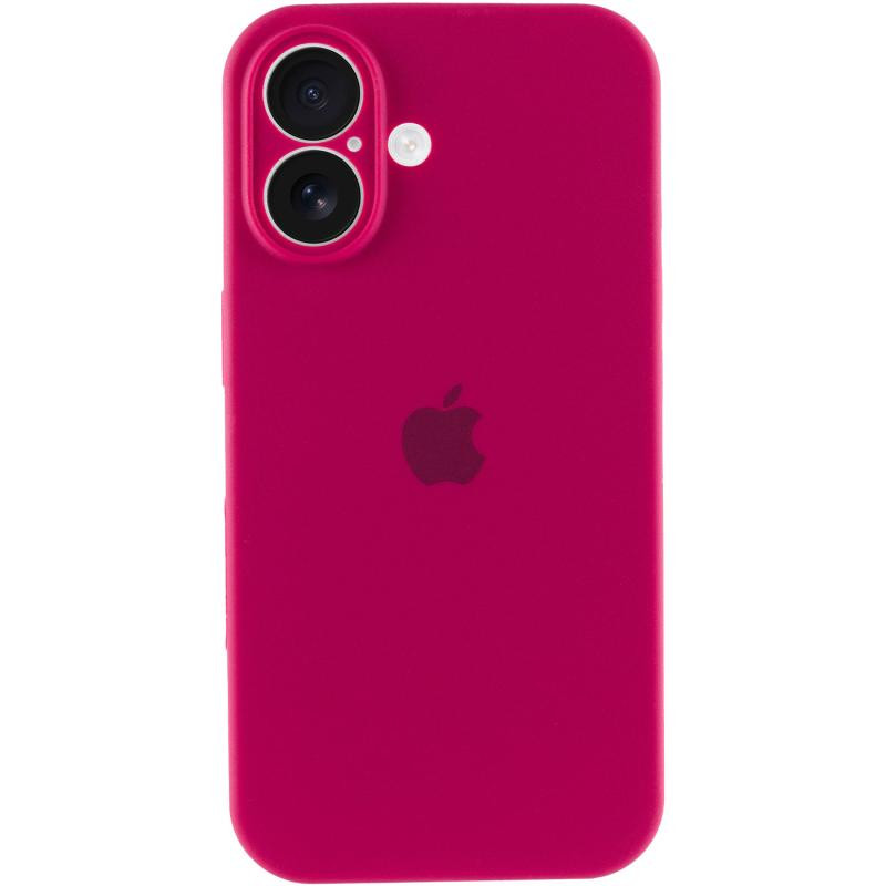 Чехол Silicone Case Full Camera Protective (AA) для Apple iPhone 16 (6.1") Херсон - зображення 5
