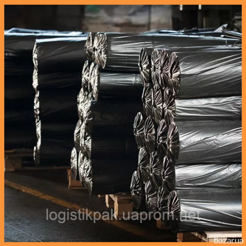 Пленка полиэтиленовая 3x100м|70мкм|черная Харків - зображення 2