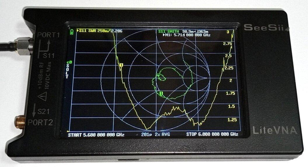 Антенна 2350-2570MHz 12dBi/5700-5960MHz 3dBi, до 15W Yagi FPV, SMA-female Дніпро - зображення 4