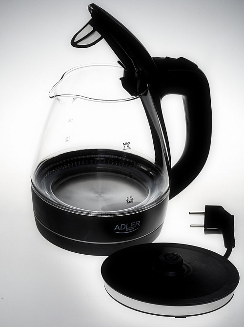 Чайник Adler AD 1224 стекло Київ - зображення 5