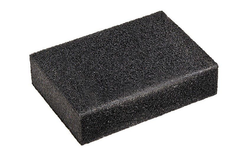 Губка для шлифования MASTERTOOL Р120 100х70х25 мм 08-0312 Харків - зображення 1