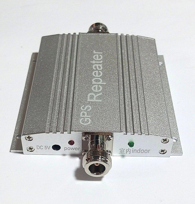 GPS репитер усилитель 1575MHz 54dB 20dBm с антеннами, GPS L1, BeiDou B1 B2, Galileo E1, QZSS L1, IRN Дніпро - зображення 5