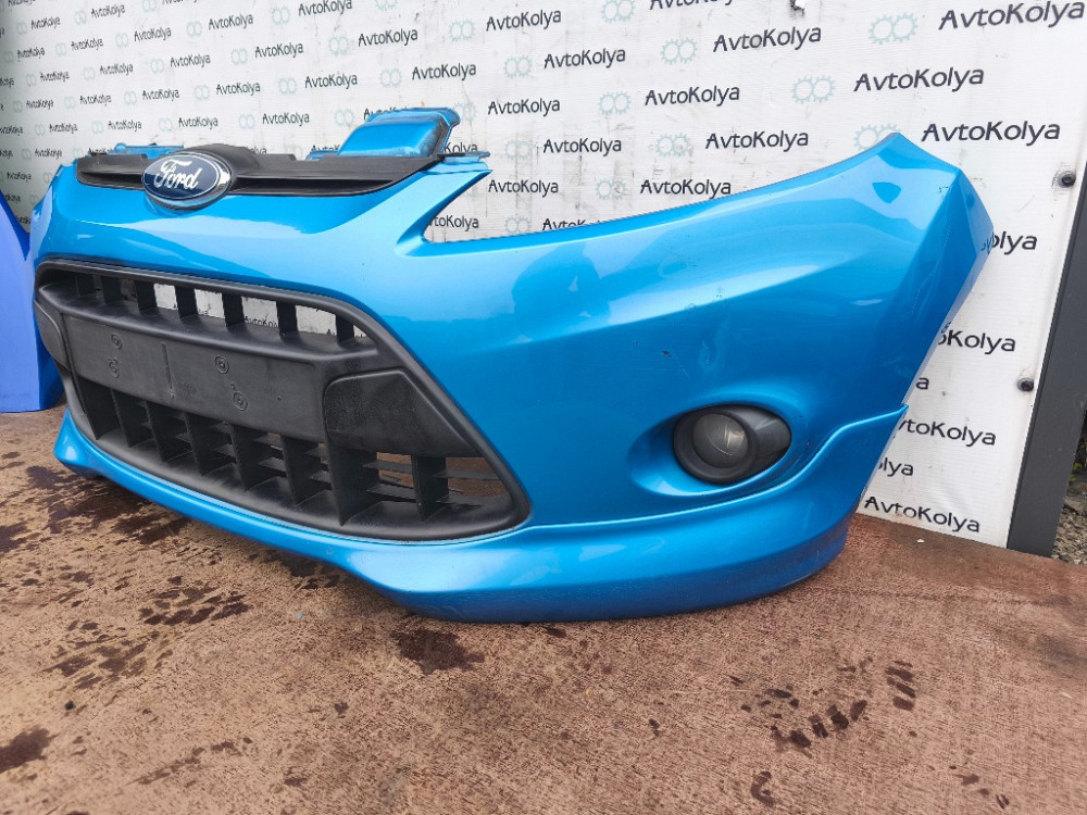 Передний бампер Ford Fiesta 2010-2013 MK7 (8A61-17K819) Ковель - зображення 10
