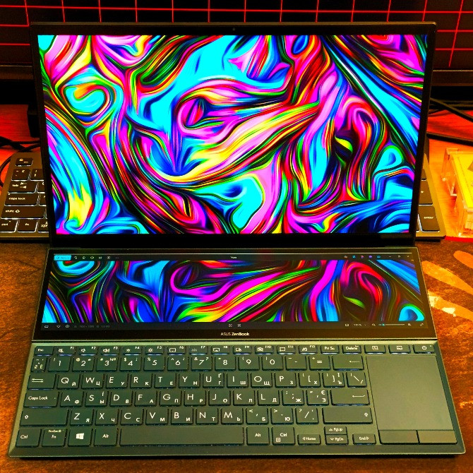 Ноутбук ASUS ZenBook Duo UX482E i7-1165G7 16/512gb m.2 NVMe Iris XE Київ - зображення 1