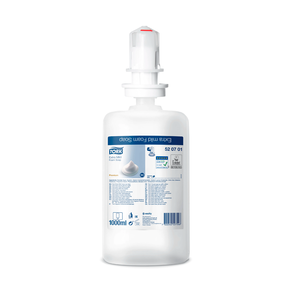 Ультра мягкое мыло пена без запаха и цвета S4 TORK (Premium) 520701 Киев - изображение 1