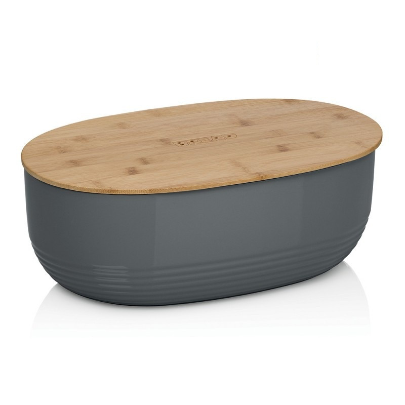 Хлібниця Kela Namur 12063 37,5х23х14 см темно-сіра Київ - зображення 1