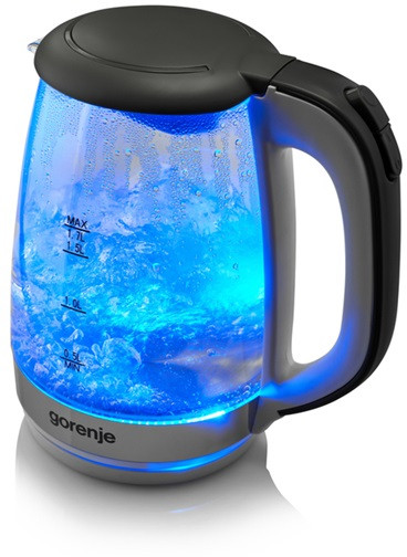 Электрочайник Gorenje K17GXG 1.7 л серебристый Киев - изображение 7