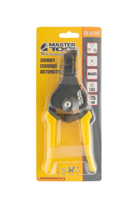 Съемник изоляции автоматический MASTERTOOL 0.8-8.0 мм² SK5 75-2274 Харьков - изображение 6