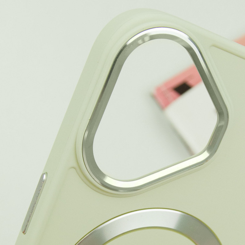 TPU чехол Bonbon Metal Style with MagSafe для Apple iPhone 16 (6.1") Херсон - зображення 8