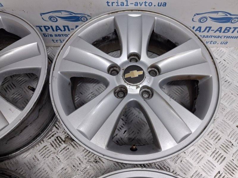Диски титан комплект R16 Chevrolet Captiva C100 2.0 ДИЗЕЛЬ Z20S 2006 (б/у) Киев - изображение 3