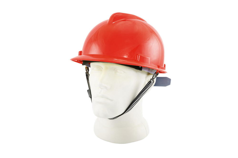 Каска защитная MASTERTOOL VELPE IV-I-440V-53-61 II-EN 397 красная 81-1007 Харків - зображення 1