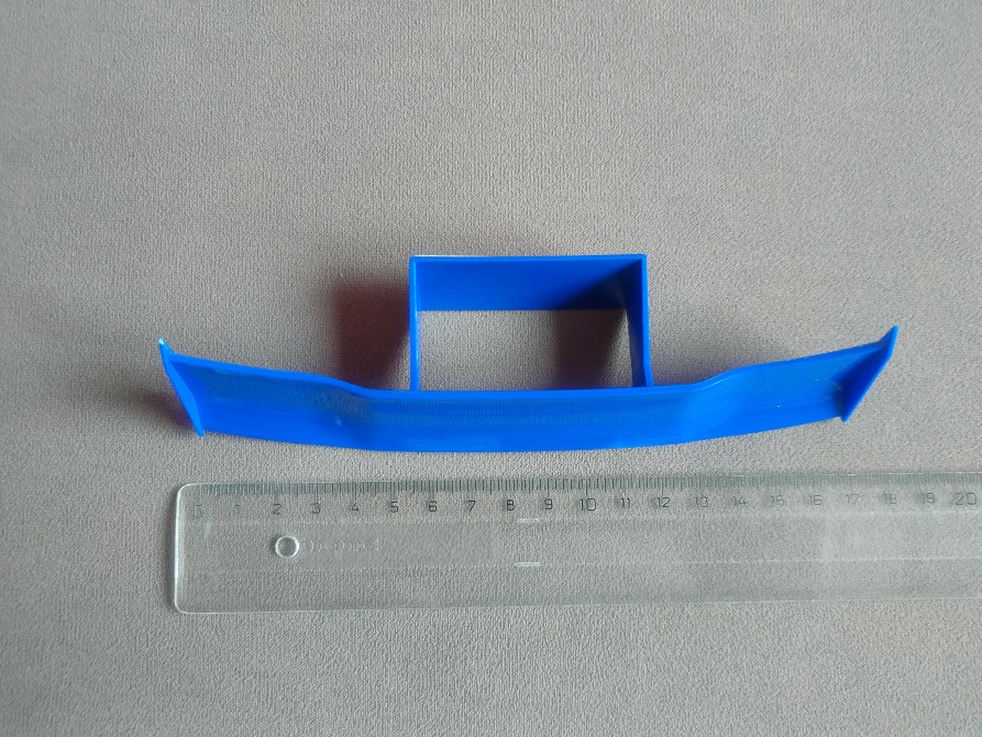 Мини Спойлер на авто Синий усиленный скотч Київ - зображення 2