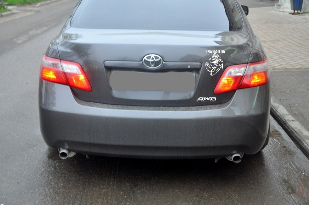 Наклейка на авто AWD Металлическая серебро не ржавеет Киев - изображение 2