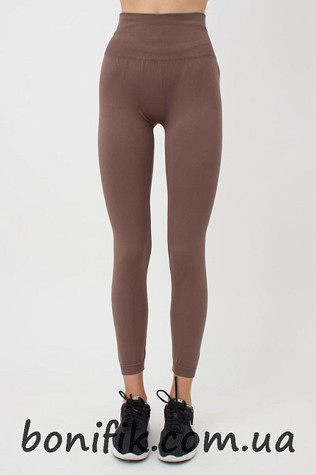 Бесшовные женские леггинсы из микрофибры (арт. Leggings (model 2)) Кривий Ріг - зображення 11