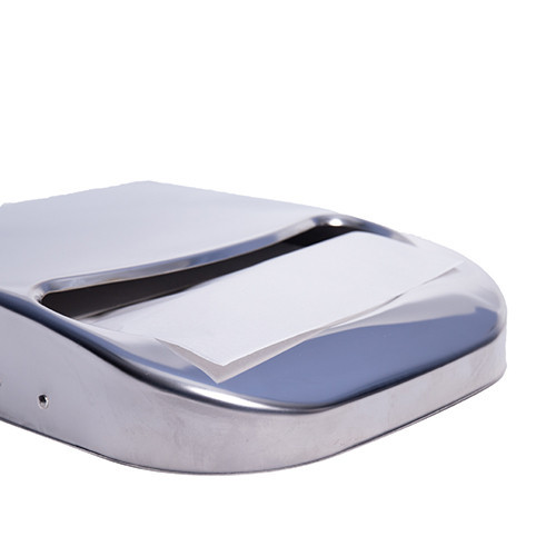 Держатель накладок на унитаз 1/4, нерж. металл, глянцевый Київ - зображення 5