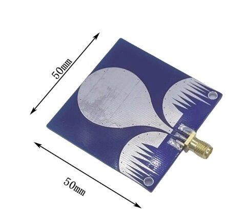 UWB-антенна 2GHz-7GHz 3dBi, до 10W, SMA, 50х50 мм Днепр - изображение 2