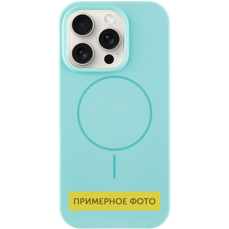 Чехол Silicone Case Full Protective (AA) NO LOGO with MagSafe для Apple iPhone 15 (6.1") Херсон - изображение 1