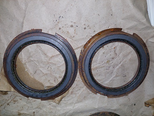 Уплотнение сальника П-110 металло-графитовое Полтава - зображення 1