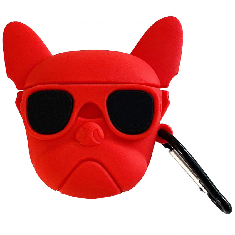 Силиконовый футляр Brand для наушников AirPods 1/2 + карабин Херсон - зображення 1