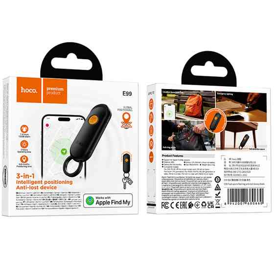Трекер Hoco E99 Flash + сигнальная подсветка и вибросигнализация 150 mAh Херсон