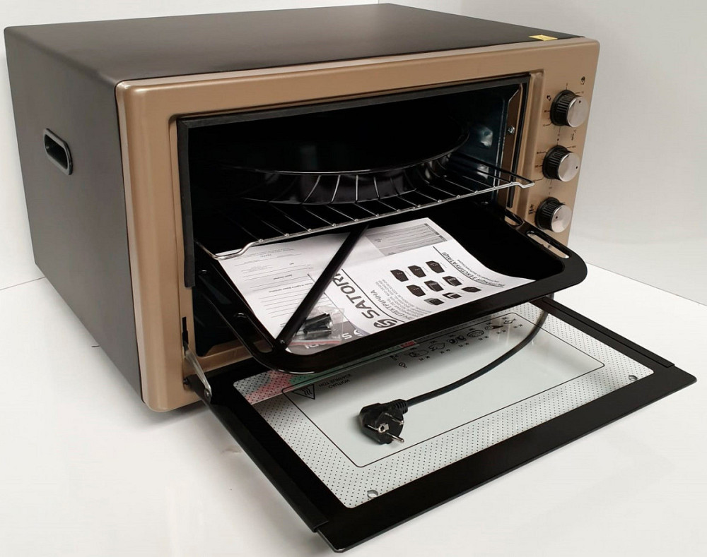 Электрическая печь Satori SEO-5550-GL Київ - зображення 3