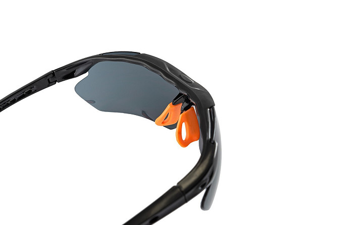 Очки открытые MASTERTOOL SPORTLINE GREY панорамная линза полуоправа защита от царапин ANTI-SCRATCH Харків - зображення 3