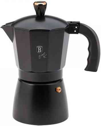 Гейзерна кавоварка на 3 чашки Rose Gold Berlinger Haus BH-1973 Київ