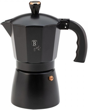 Гейзерна кавоварка на 3 чашки Rose Gold Berlinger Haus BH-1973 Київ - зображення 1