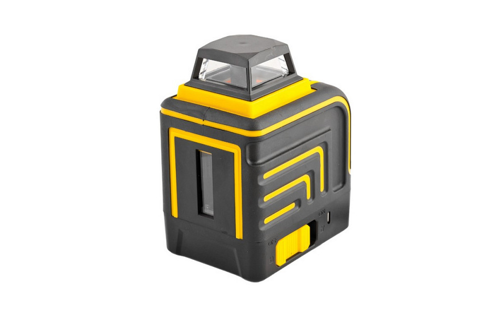 Уровень лазерный MASTERTOOL 10 м ±0.2 мм/м 2 гол H/V/H+V H360°/V110° ±3° RED/635 нм класс II IP54 Li Харків - зображення 1