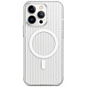 DM Чохол Corrugated Pattern Case with MagSafe для iPhone 14 Pro Max White Харьков