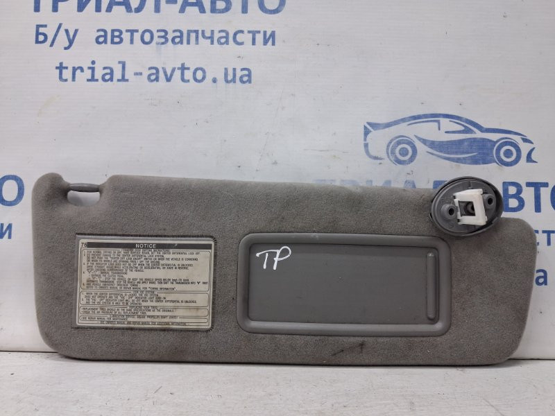 Козырек солнцезащитный правый Toyota Prado J120 4.0 1GR-FE 2002 (б/у) Київ - зображення 1