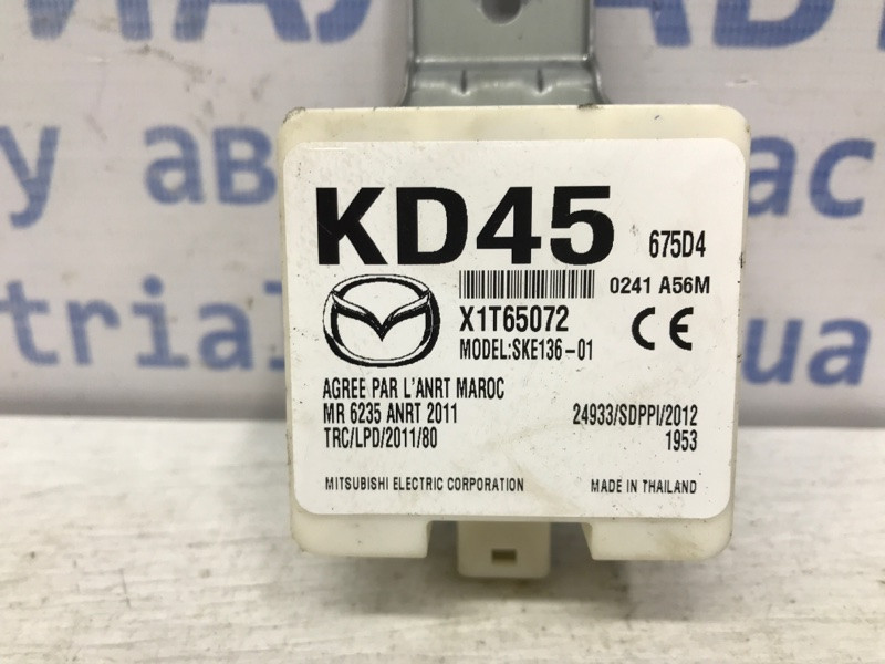 Электонный модуль управления безключевым доступом Mazda 6 2012- KD45675D4 (Арт. 45211) Київ - зображення 3