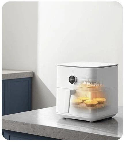 Мультипечь Xiaomi Mi Smart Air Fryer 6.5L MAF10 White 1800 Вт белая Київ - зображення 4