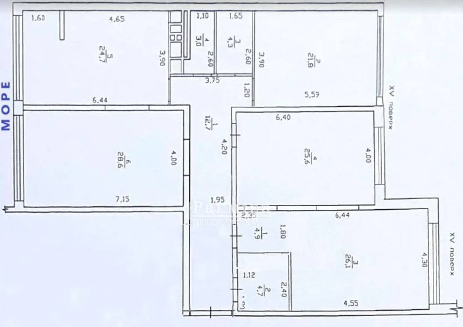 Продам 4-кімнатну квартиру на Літературній Одеса - зображення 5