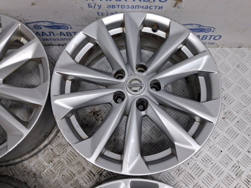 Диски титан комплект R17 Nissan Qashqai J11 1.2 БЕНЗИН HRA2DDT 2013 (б/у) Київ - зображення 3