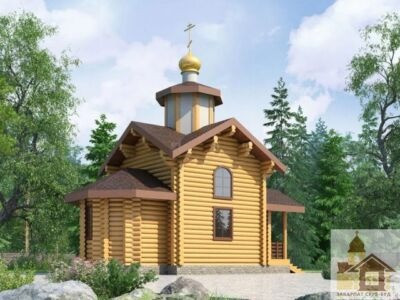 Купити православну церкву з дерева під ключ від Закарпат Зруб-Буд — проєкт ZSB-47 Одеса - зображення 4