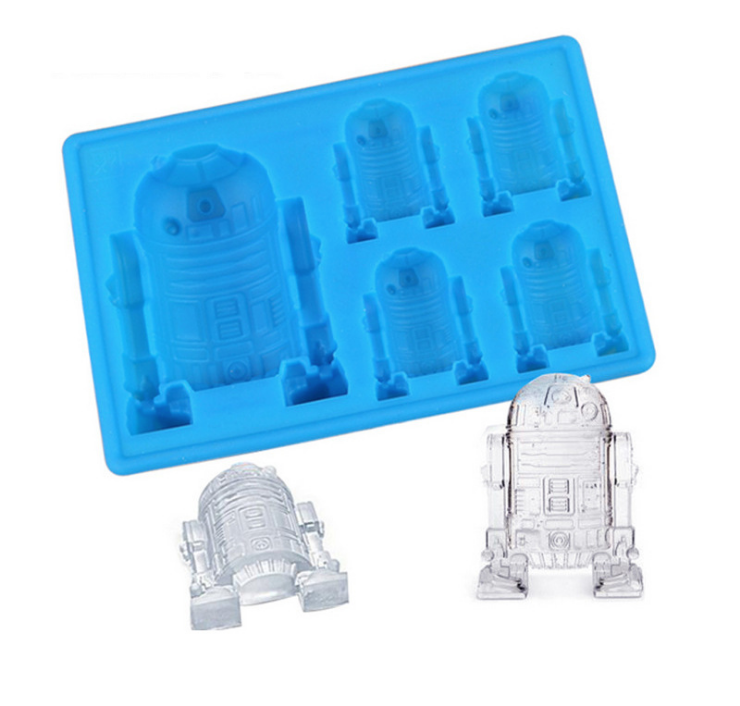 Силиконовая 3D форма для льда Star Wars R2-D2 дроид Киев - изображение 3