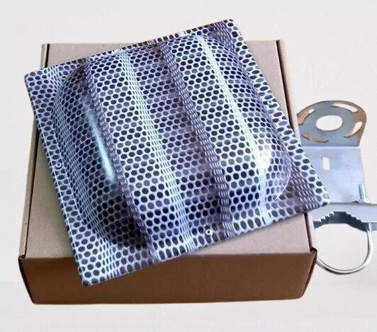 Антенна для 4ж модема панельная 3G/4G LTE DN-17CP 1610-2900 МГц 2х12-18 дБ 50 Вт, цвет № 4 камуфляж Днепр - изображение 1