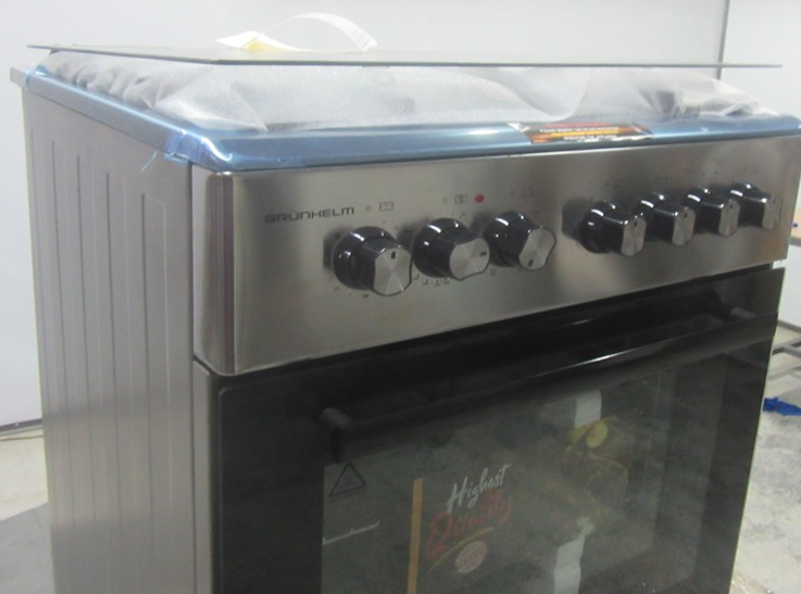 Плита кухонная газоэлектрическая Grunhelm F66234I (комбинированная) газовая плита + электрическая ду Киев - изображение 2