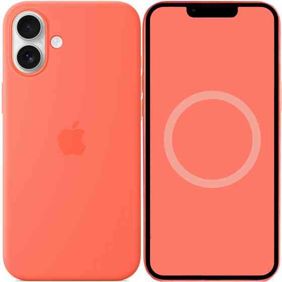 Чехол Silicone case (AAA) with Magsafe and Animation (button) для Apple iPhone 16 Plus (6.7") Херсон