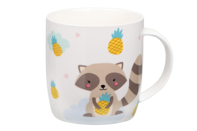 Кружка Ardesto Cute raccoon AR-3415 350 мл Київ - зображення 1