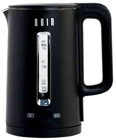 Электрочайник QUIN KTL-202 Black 1.5 л черный Киев