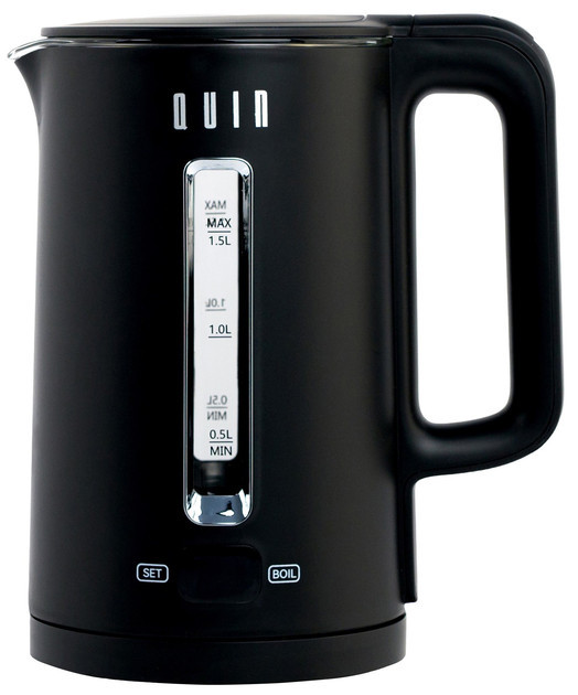 Электрочайник QUIN KTL-202 Black 1.5 л черный Київ - зображення 1