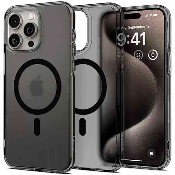 Чехол SGP Black Matte Magnetic Fit для Apple iPhone 16 Pro Max (6.9") Херсон