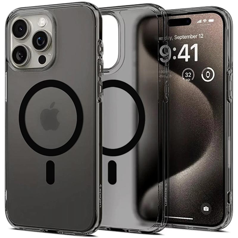 Чехол SGP Black Matte Magnetic Fit для Apple iPhone 16 Pro Max (6.9") Херсон - зображення 1