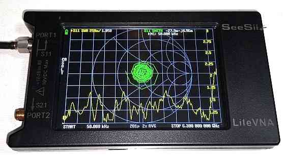 Антенна логопериодическая 50KHz-6GHz 7dB 50W SL10 mini, SMA-female + переходник (10947) Дніпро