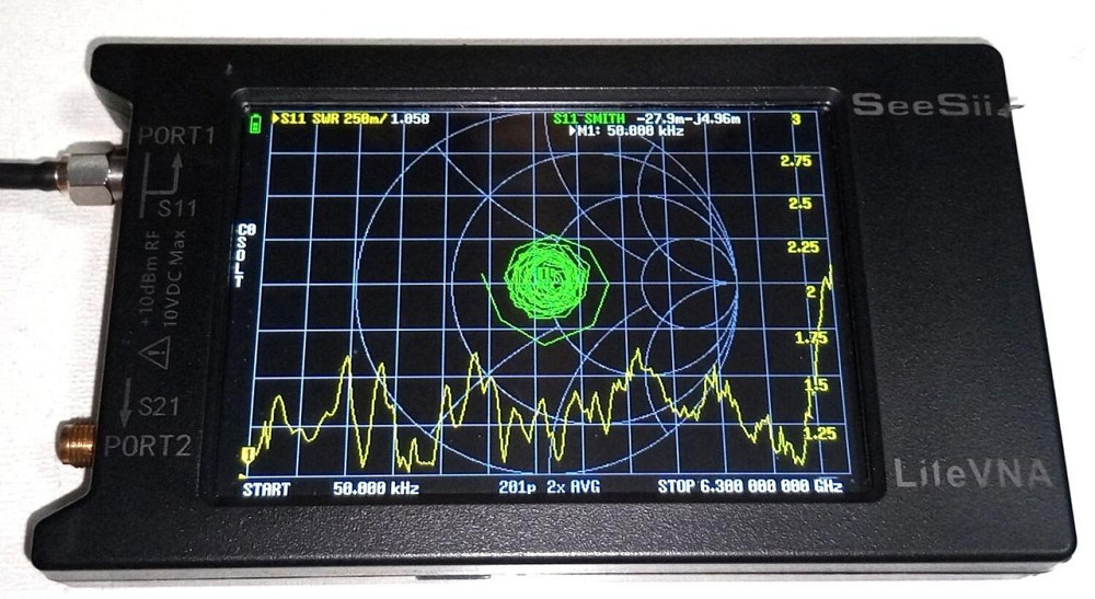 Антенна логопериодическая 50KHz-6GHz 7dB 50W SL10 mini, SMA-female + переходник. Смотрите графики КС Дніпро - зображення 2