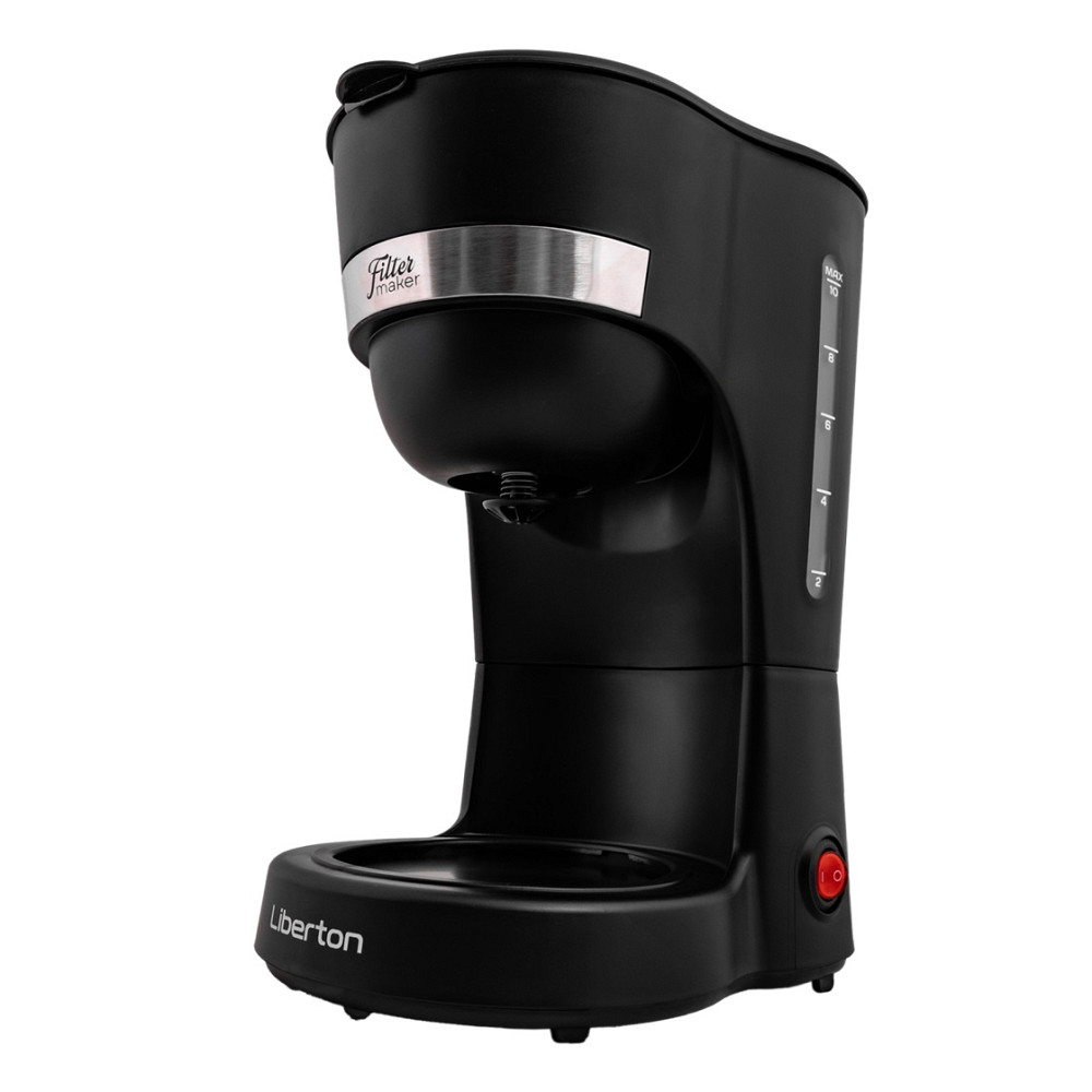 Кофеварка капельная Liberton LCM-2201 750 Вт черная Київ - зображення 2