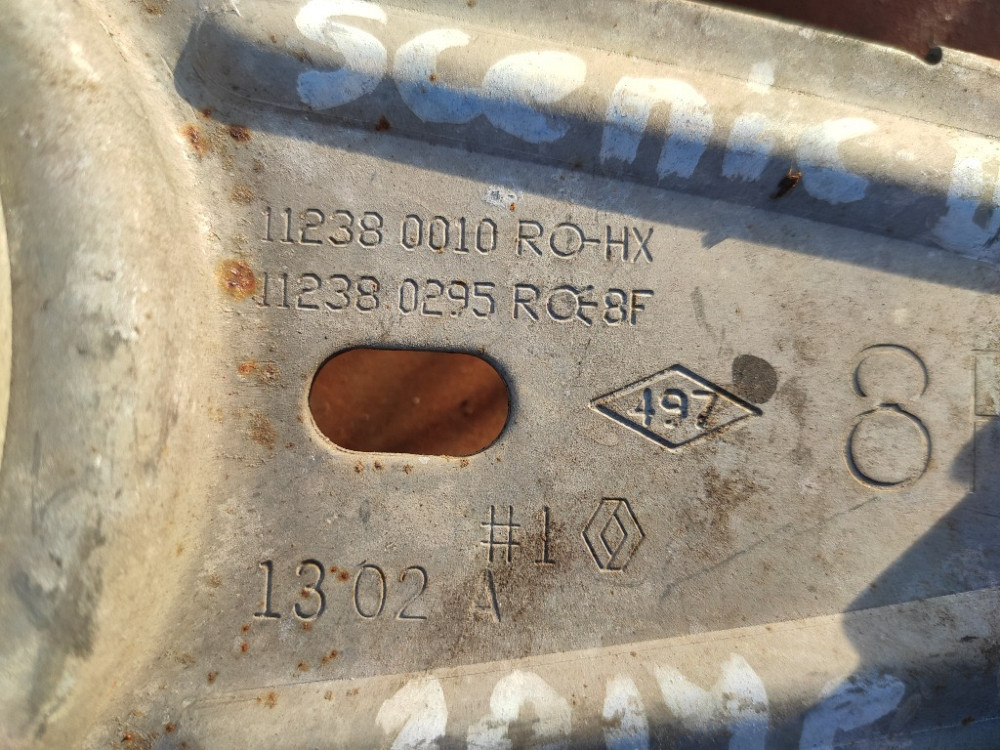 Подушка (опора) двигателя нижняя Renault Megane III 1.5 dci 2008-2015 (112380010R) Ковель - зображення 2