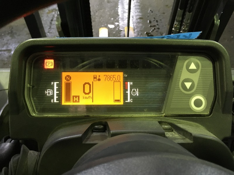 Газ-бензиновий навантажувач Mitsubishi з кареткою бічного зміщення. Модель KFGE15P-TP, 2022 року Ровно - изображение 5